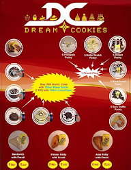 Dream Cookies menu 2