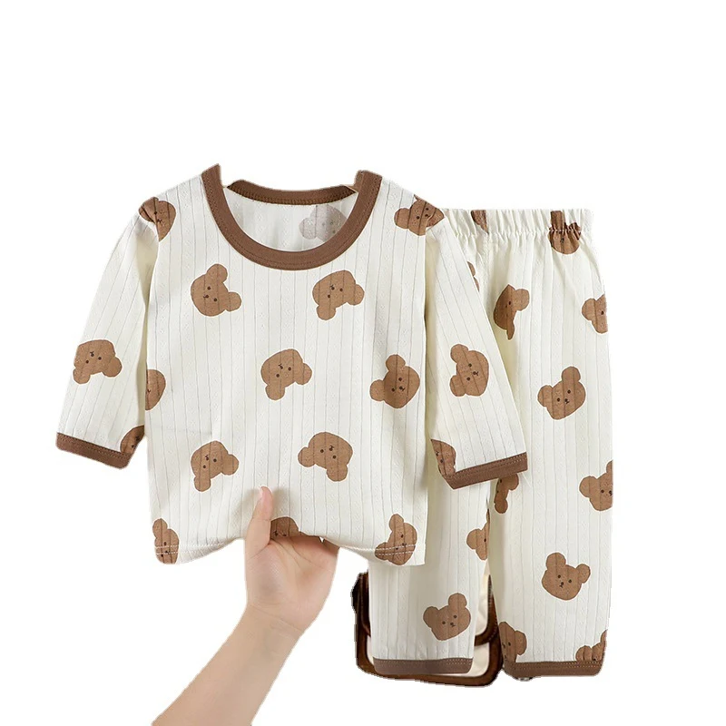 Title 9, Roupa de verão infantil, conjunto leve de algod...