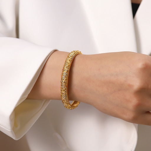 Title 3, Womens INS Style Fashion Bracelet 18K Electrop...