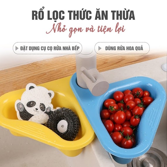 Giỏ Lọc Rác Bồn Rửa Chén Gài Hình Hạt Khay Lọc Rác Gắn Bồn Rửa Bát Rổ Nhựa Đựng Giẻ Rửa Chén Xa Phong