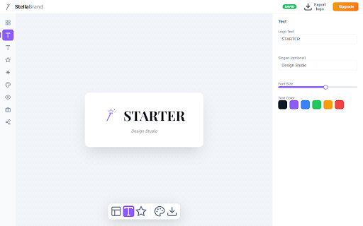 StellaBrand - Pembuat Logo Gratis & Brand Kit