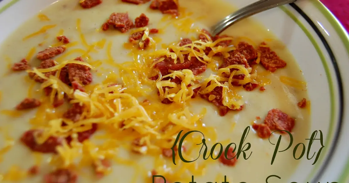 Crock Pot Cheesy Potatoes - Julie's Eats & Treats