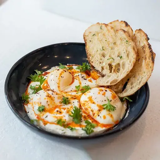 Turkish Eggs (With A Side Of Sourdough Toast)
