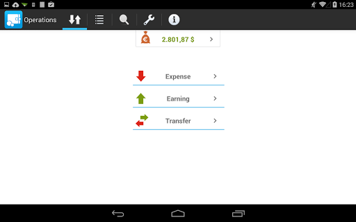 myMoney - Expense Tracking