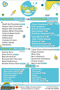 The Mini Pancake Shop menu 3