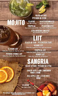 Lord Of The Drinks menu 3