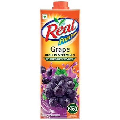 Real Juice - Fruit Power, Grape/Angoor - 1 l