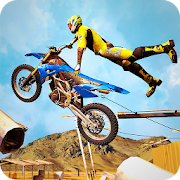 Motorcycle Stunt - bmx bike games : free online  Icon