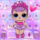 Descargar LOL Glitter Girl keyboard Instalar Más reciente APK descargador