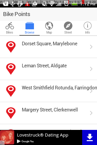 London Bike Locator