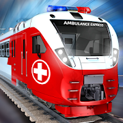 Ambulance Driving Game: Patient Delivery Train Sim 2.22 Icon