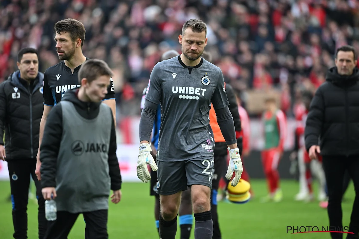 Simon Mignolet dégoûté après la défaite contre Anderlecht : "On méritait mieux" 