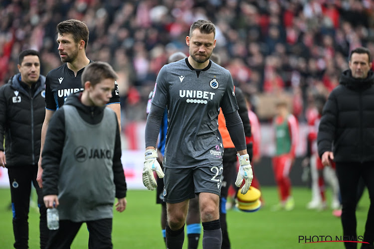 Club Brugge-doelman Simon Mignolet heel streng voor zichzelf na nederlaag tegen Antwerp, maar: "We verdienden drie punten"