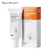 Kem Chống Nắng Body Vibrant Glamour Fda Làm Trắng Da Spf50 + Uva / Uvb Dưỡng Ẩm Chống Lão Hóa 50G