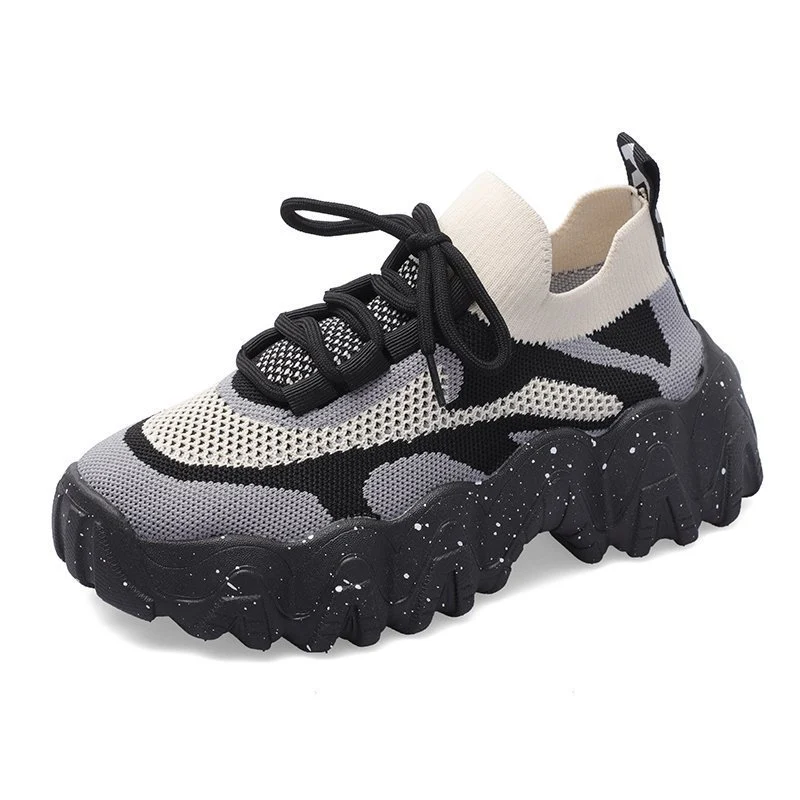 Title 3, Zapatillas de plataforma gruesa con bloques de ...