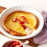 Dutch Baby Pancake with Strawberry-Almond Compote Recipe was pinched from <a href="http://www.tasteofhome.com/recipes/dutch-baby-pancake-with-strawberry-almond-compote" target="_blank">www.tasteofhome.com.</a>