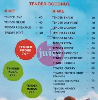 Juice Crush menu 4