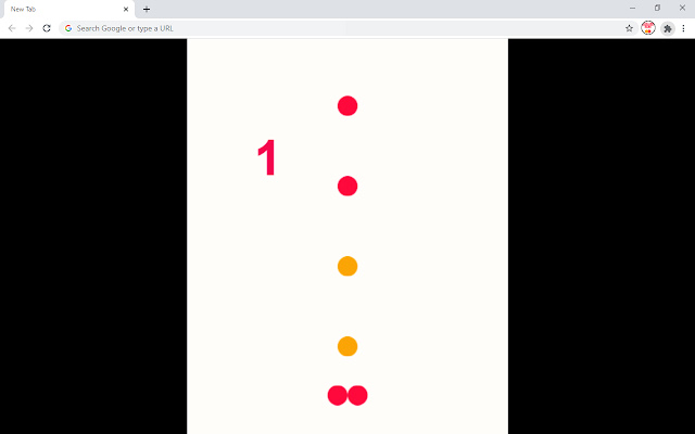 Color Run Arcade Game chrome extension