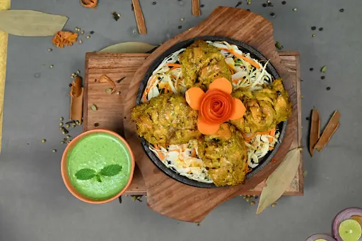 Kalmi Kebab Biryani (2 Pieces Kalmi Kebab With Dum Biryani)