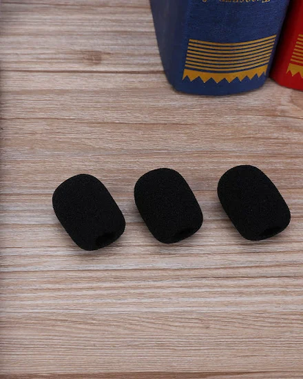 5pcs Soft Elastic Sponge Microphone Head Cover for Headse... - 3