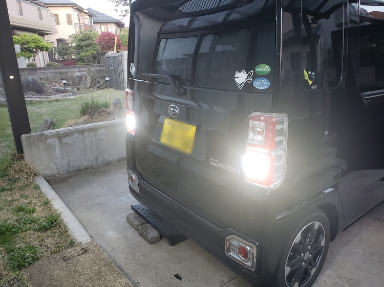 ウェイクのDIY・LED・LED HB3・LED T16・移植作業に関するカスタム事例の投稿画像5枚目