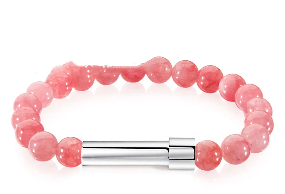 Natuurlijke agaat tijgeroog kristal kralen armband voor balans en bescherming. Een stijlvol en krachtig sieraad.