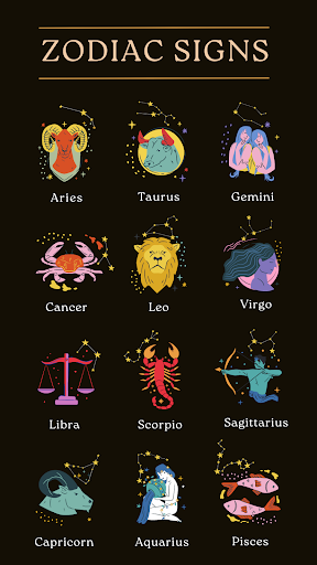 Screenshot Astrology & Zodiac Dates Signs