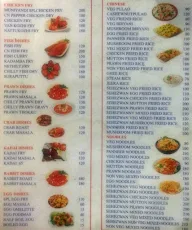 Muniyandi Vilas menu 2