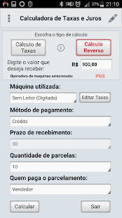 Calculadora de Taxas e Juros - Maquinas de Cartão(圖6)-速報App