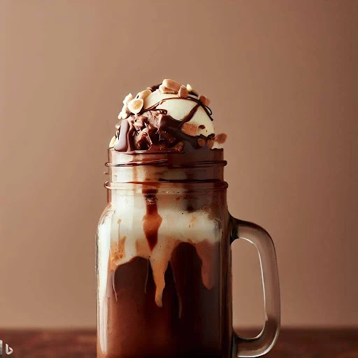 Classic Hot Chocolate Fudge Sundae