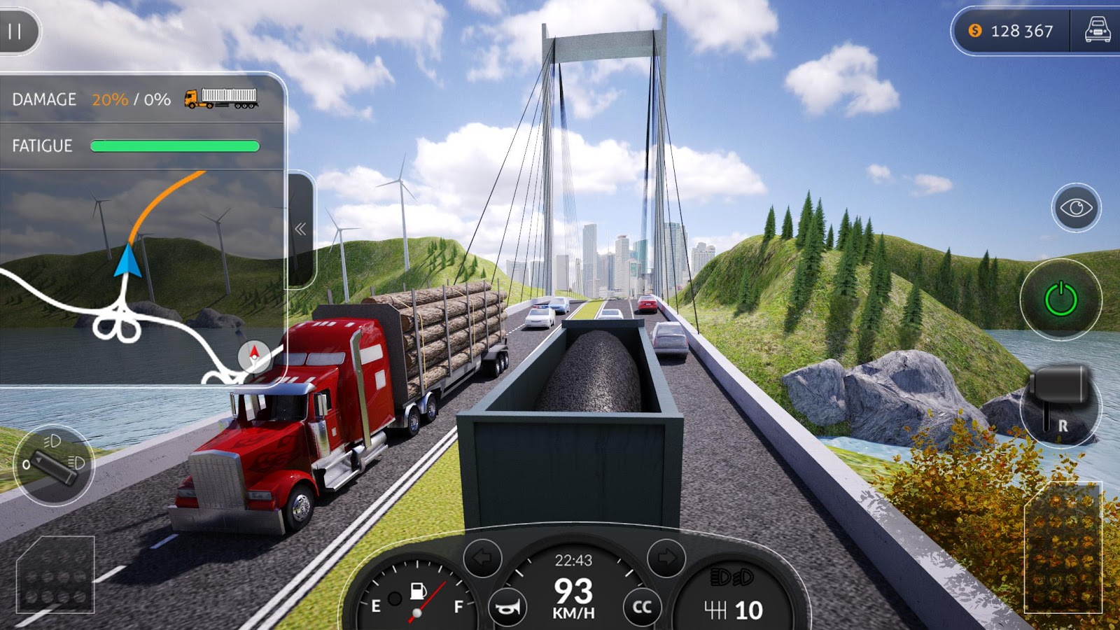   Truck Simulator PRO 2016- tangkapan layar 