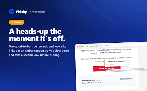 Phishy screenshot 3