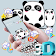 Cute Panda 3D Launcher Theme 🐼 icon