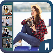 Girl Jeans Selfie Camera  Icon