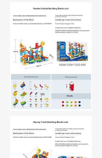 Title 12, Building Block Ball Slide Assembly Adventure! B...