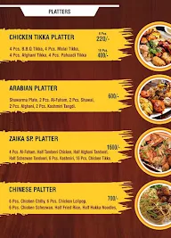 Zaika Darbar menu 8