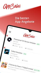 AppSales: Reduzierte & Kostenlose Apps im Angebot Screenshot