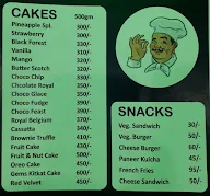 Max Bakers menu 2