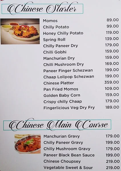 Daawat Restaurant menu 