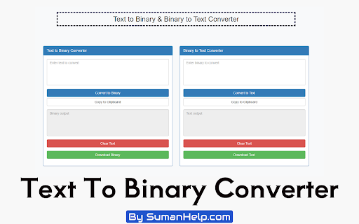 Text to Binary Converter