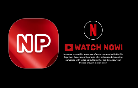 Netflix Party with video call small promo image