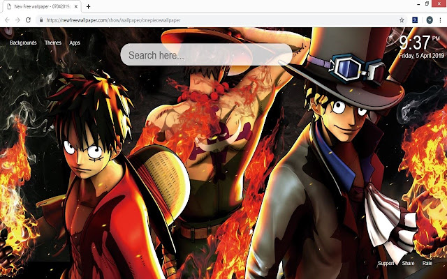 ワンピースの壁紙のhd新しいタブのテーマ19