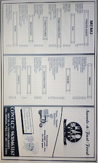 Sweets And Fast Food menu 1