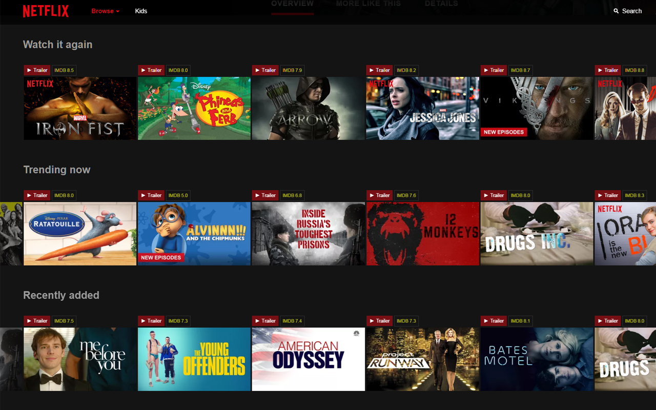 Get Netflix Trailers Preview image 1