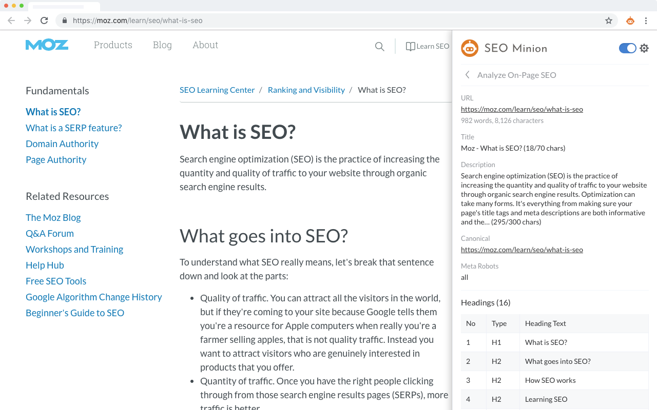 SEO Minion Preview image 4