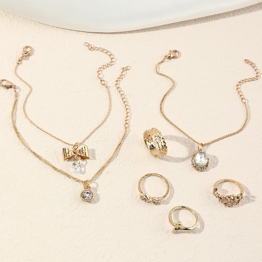 Title 5, Cold Wind Simple Personality All-match Jewelry ...