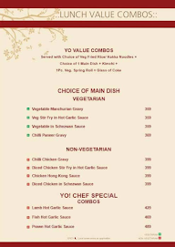 Yo! China menu 2