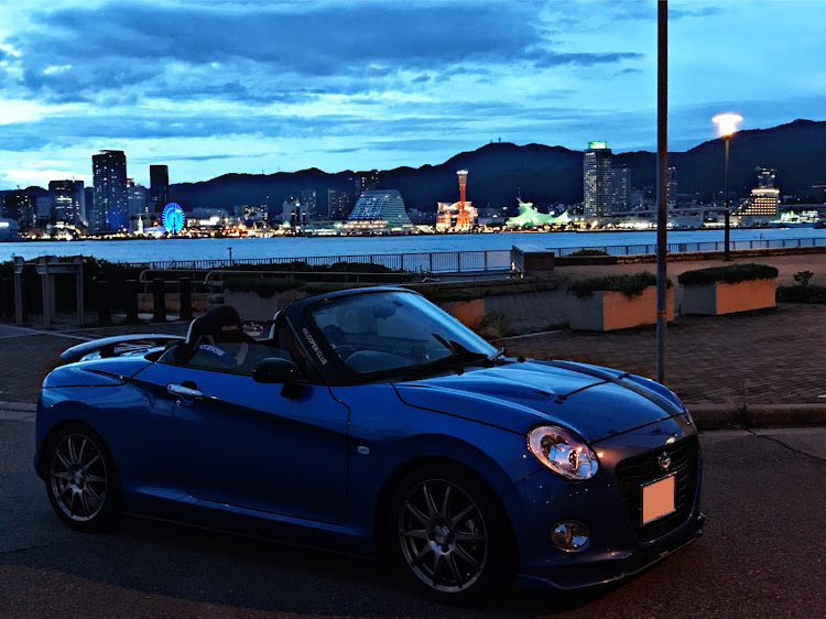 コペンのドライブ・夜景と愛車に関するカスタム事例の投稿画像1枚目