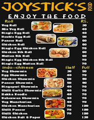 Joystick's Food menu 1