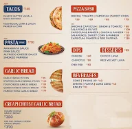 London Yard Pizza menu 1